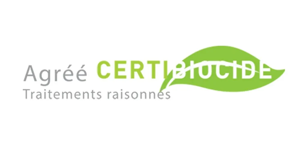 Agréé Certibiocide, traitements raisonnés
